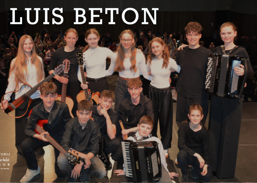 Koncert glasbene skupine Luis Beton