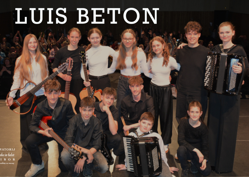 Koncert glasbene skupine Luis Beton