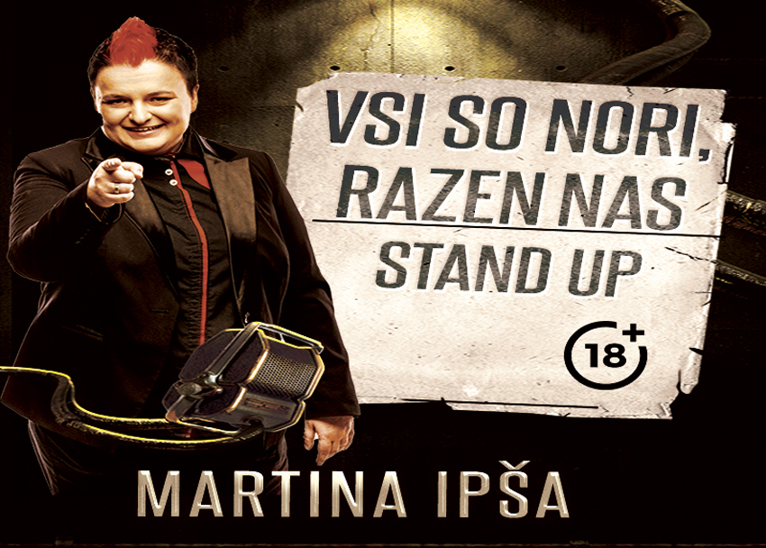 DAT 2023: Martina Ipša – VSI SO NORI RAZEN NAS - stand up